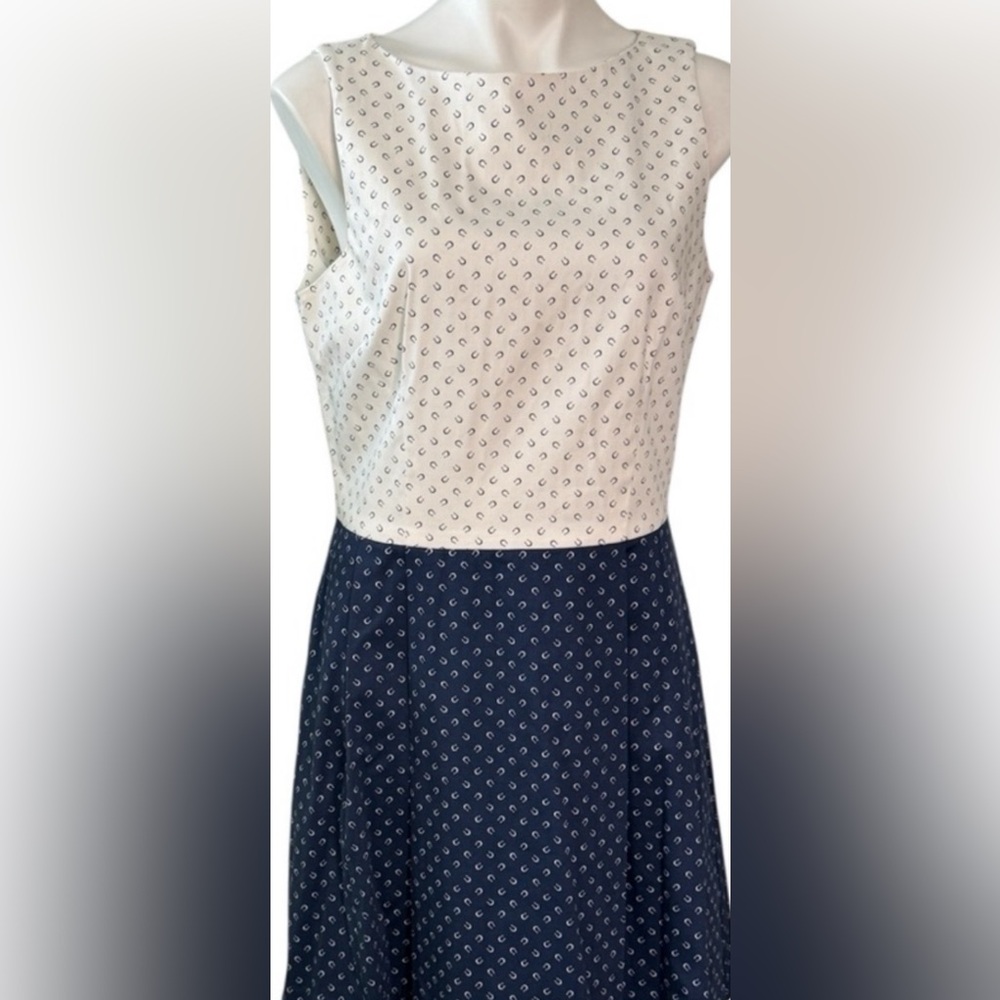 NWOT Serena & Lily Classic Sleeveless Horseshoe Dress